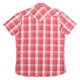 LEVI'S Mens Shirt Red Check M