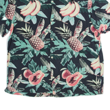 H&M Mens Hawaiian Shirt Black L