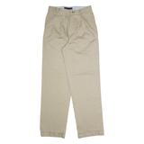 TOMMY HILFIGER Chino Mens Trousers Beige Regular Straight W26 L32