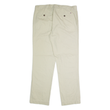 TOMMY HILFIGER Chino Mens Trousers Beige Regular Straight W34 L32