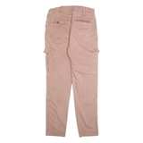 BODEN Cargo Womens Trousers Pink Regular Tapered W30 L30