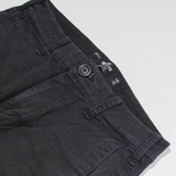 HOLLISTER Chino Womens Trousers Black Regular Tapered W26 L30