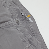 CARHARTT Cargo Mens Trousers Grey Relaxed Straight W40 L30
