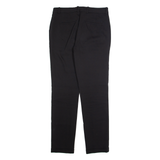 WHISTLES Chino Womens Trousers Black Regular Tapered W30 L30