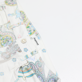 DESIGUAL Womens Trousers White Regular Tapered W28 L28