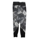PUMA Womens Trousers Black Slim Tapered W24 L27