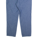 HOBBS LONDON Workwear Mens Trousers Blue Regular Tapered W30 L25