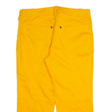 MARC CAIN SPORTS Mens Trousers Yellow Regular Straight W32 L22