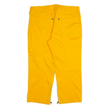 MARC CAIN SPORTS Mens Trousers Yellow Regular Straight W32 L22