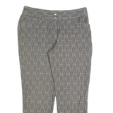 ADIDAS Womens Trousers Grey Regular Tapered W28 L24