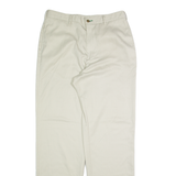 TOMMY HILFIGER Chino Mens Trousers Cream Regular Straight W32 L32