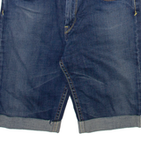 LEVI'S 627 Womens Denim Shorts Blue Slim S W28