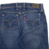 LEVI'S 627 Womens Denim Shorts Blue Slim S W28