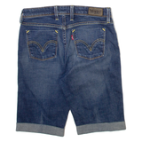 LEVI'S 627 Womens Denim Shorts Blue Slim S W28