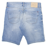 TOMMY HILFIGER Womens Denim Shorts Blue M W32