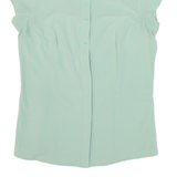 COLUMBIA Womens Shirt Green Check S