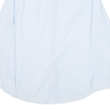 MICHAEL KORS Slim Fit Mens Shirt Blue Gingham Long Sleeve L