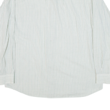 MELCO Mens Shirt Green Striped Long Sleeve XL