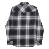 DIESEL Mens Shirt Grey Check Long Sleeve S