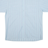 Mens Shirt Blue Striped XL