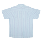 Mens Shirt Blue Striped XL