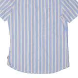 LEVI'S Mens Shirt Blue Striped S