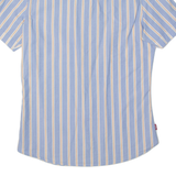 LEVI'S Mens Shirt Blue Striped S