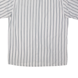 HIM Mens Shirt White Striped L