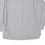 MEXX Mens Plain Shirt Grey Long Sleeve M