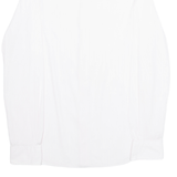 POLO RALPH LAUREN Classic Fit Womens Shirt White Pinstripe Long Sleeve UK 6