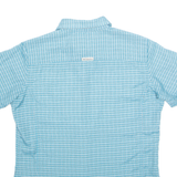 COLUMBIA Mens Shirt Blue Check S