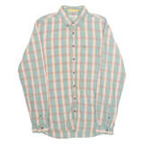 CAMEL ACTIVE Modern Fit Mens Shirt Green Check Long Sleeve M