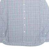 LEVI'S Mens Shirt Grey Plaid Long Sleeve 2XL