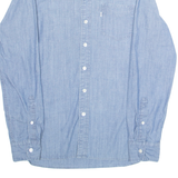 LEVI'S Mens Denim Shirt Blue Long Sleeve XS