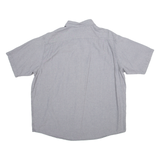 WRANGLER Mens Plain Shirt Grey XL