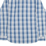 NAUTICA Mens Shirt Blue 90s Check Long Sleeve S