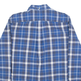 TOMMY HILFIGER Classic Fit Mens Shirt Blue Check Long Sleeve M