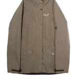 JACK WOLFSKIN Womens Coat Grey Hooded UK 10