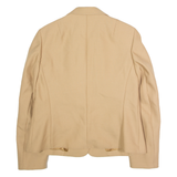 BECO Womens Blazer Jacket Brown Wool 90s S