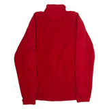 ADIDAS McGill Soccer Mens Fleece Jacket Red USA S