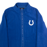 NFL Indianapolis Colts Mens Fleece Jacket Blue USA M