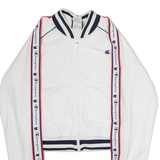 CHAMPION Cropped Womens Track Jacket White S
