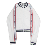 CHAMPION Cropped Womens Track Jacket White S