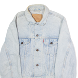 LEVI'S Womens Denim Jacket Blue S