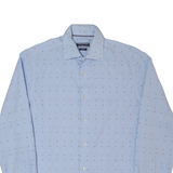 TOMMY HILFIGER Mens Shirt Blue Long Sleeve S