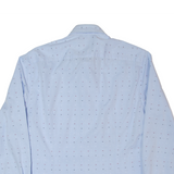 TOMMY HILFIGER Mens Shirt Blue Long Sleeve S