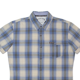 TOMMY HILFIGER Mens Shirt Blue Check S
