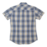 TOMMY HILFIGER Mens Shirt Blue Check S