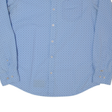 PME LEGEND Mens Shirt Blue Spotted Long Sleeve L