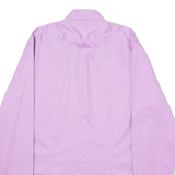 DKNY Mens Plain Shirt Pink Long Sleeve M